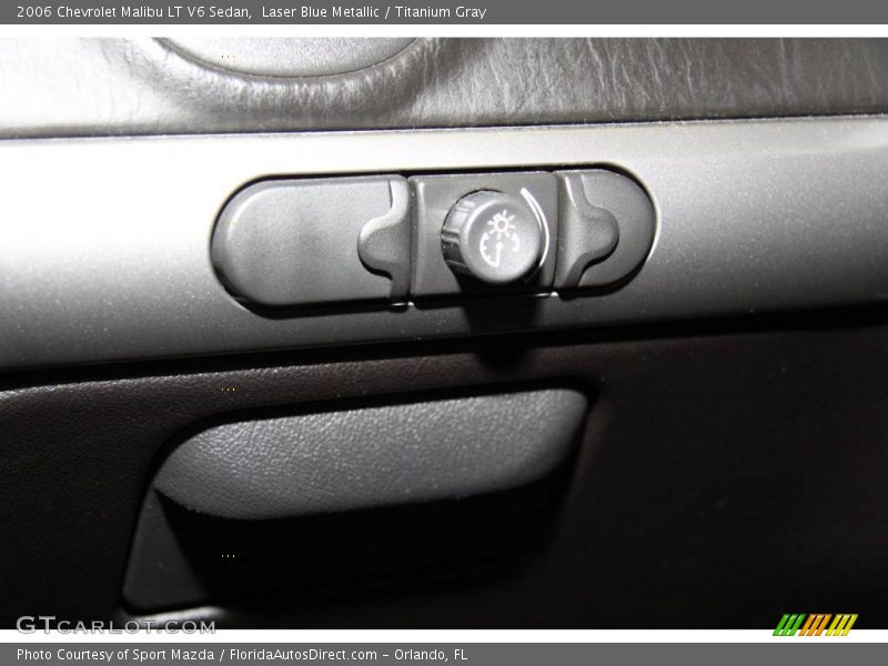 Laser Blue Metallic / Titanium Gray 2006 Chevrolet Malibu LT V6 Sedan