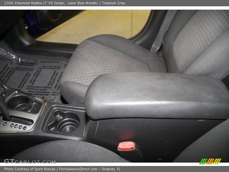 Laser Blue Metallic / Titanium Gray 2006 Chevrolet Malibu LT V6 Sedan