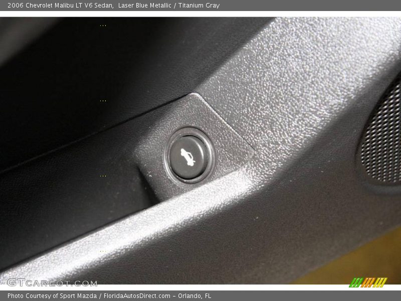 Laser Blue Metallic / Titanium Gray 2006 Chevrolet Malibu LT V6 Sedan