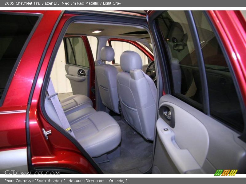 Medium Red Metallic / Light Gray 2005 Chevrolet TrailBlazer LT
