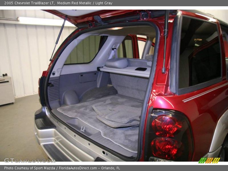 Medium Red Metallic / Light Gray 2005 Chevrolet TrailBlazer LT