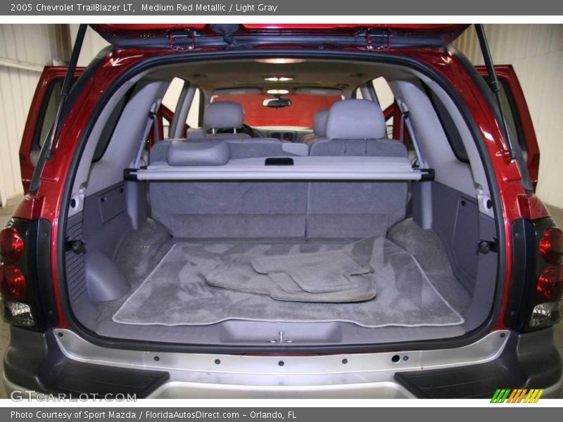 Medium Red Metallic / Light Gray 2005 Chevrolet TrailBlazer LT