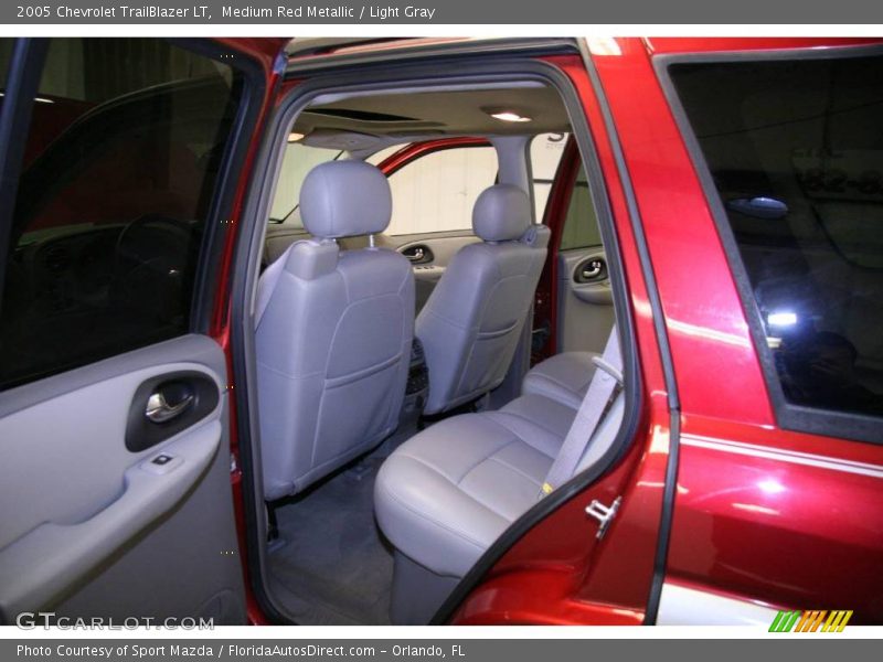 Medium Red Metallic / Light Gray 2005 Chevrolet TrailBlazer LT