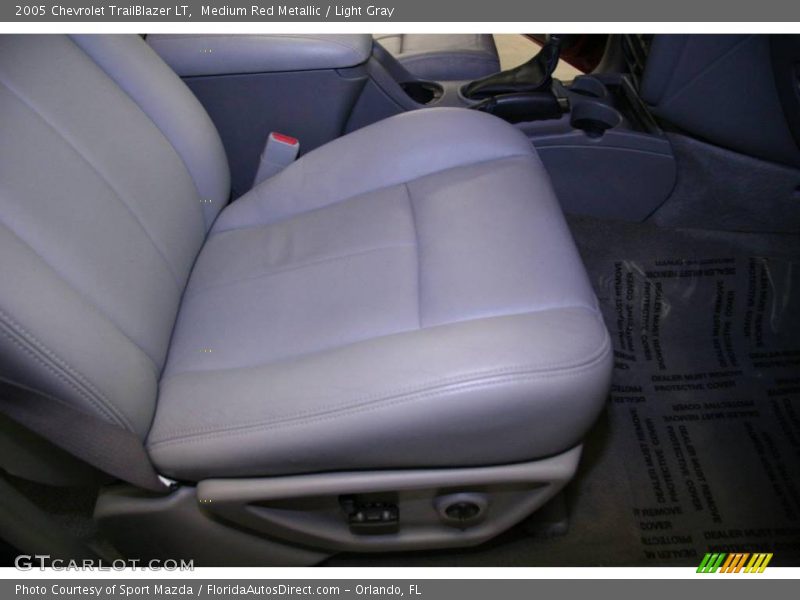 Medium Red Metallic / Light Gray 2005 Chevrolet TrailBlazer LT
