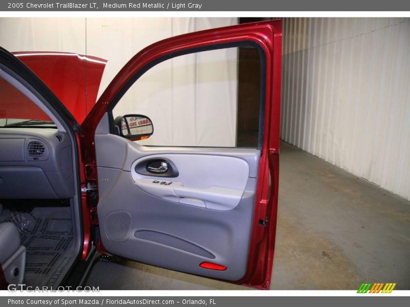 Medium Red Metallic / Light Gray 2005 Chevrolet TrailBlazer LT