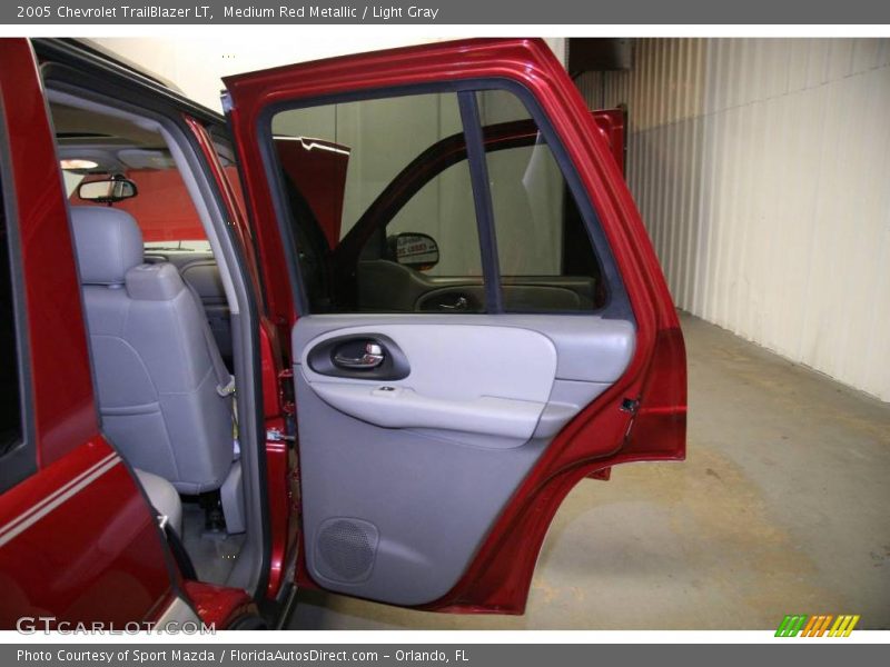 Medium Red Metallic / Light Gray 2005 Chevrolet TrailBlazer LT