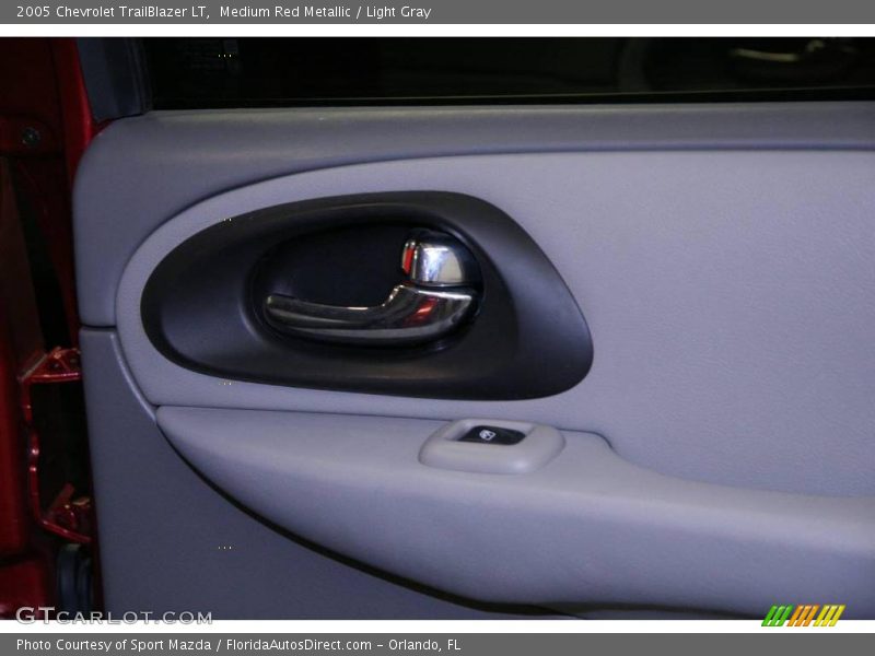 Medium Red Metallic / Light Gray 2005 Chevrolet TrailBlazer LT