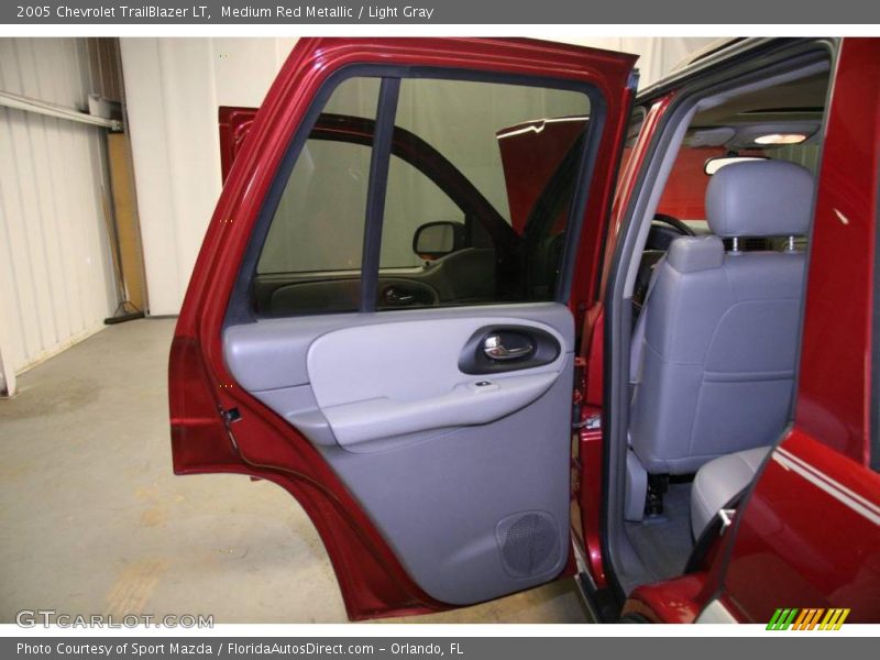 Medium Red Metallic / Light Gray 2005 Chevrolet TrailBlazer LT