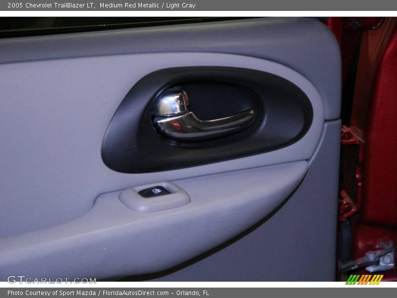 Medium Red Metallic / Light Gray 2005 Chevrolet TrailBlazer LT