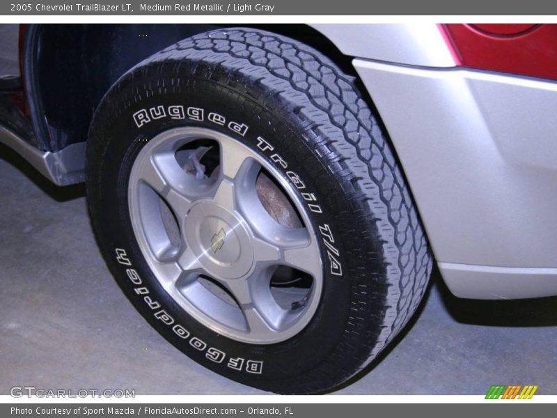 Medium Red Metallic / Light Gray 2005 Chevrolet TrailBlazer LT