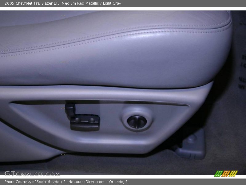 Medium Red Metallic / Light Gray 2005 Chevrolet TrailBlazer LT