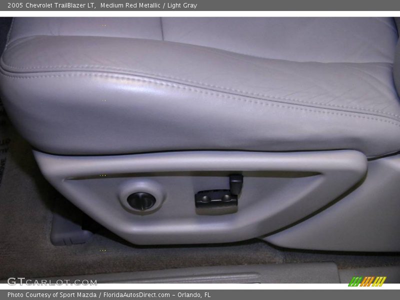 Medium Red Metallic / Light Gray 2005 Chevrolet TrailBlazer LT