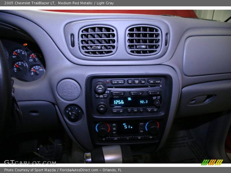 Medium Red Metallic / Light Gray 2005 Chevrolet TrailBlazer LT
