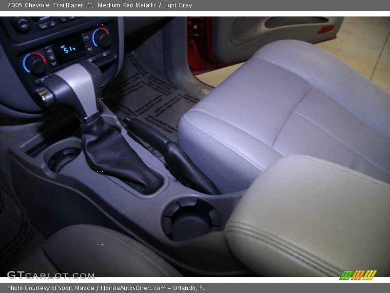 Medium Red Metallic / Light Gray 2005 Chevrolet TrailBlazer LT