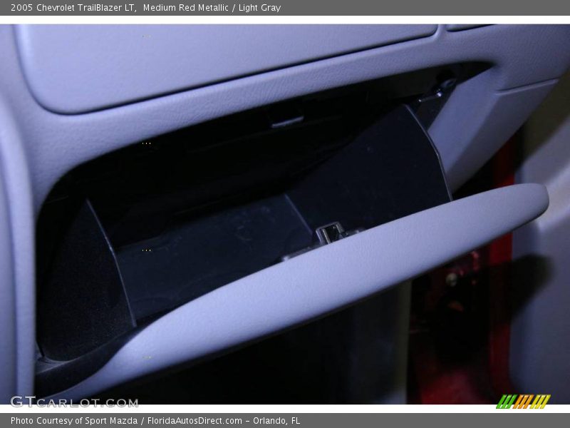 Medium Red Metallic / Light Gray 2005 Chevrolet TrailBlazer LT