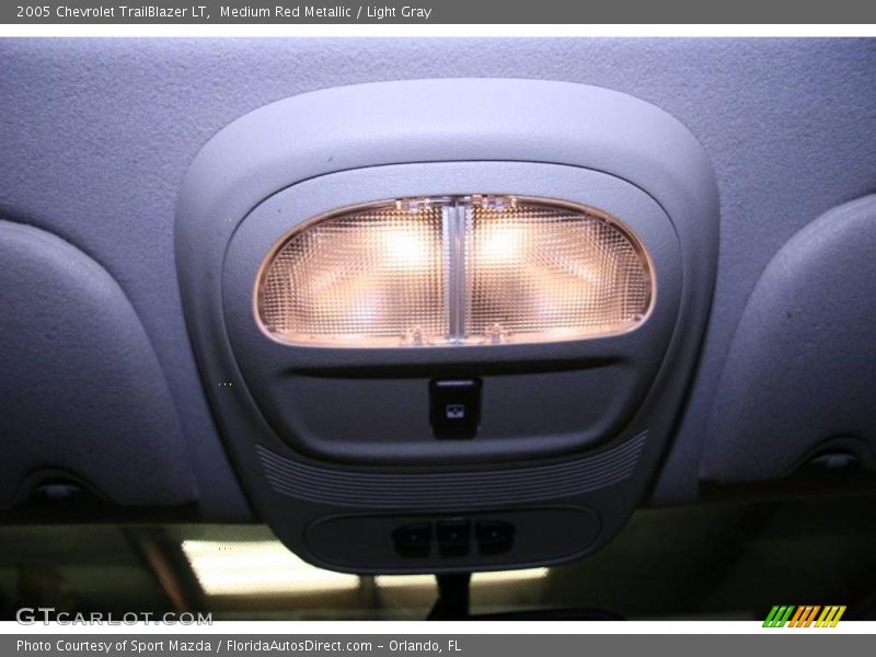 Medium Red Metallic / Light Gray 2005 Chevrolet TrailBlazer LT