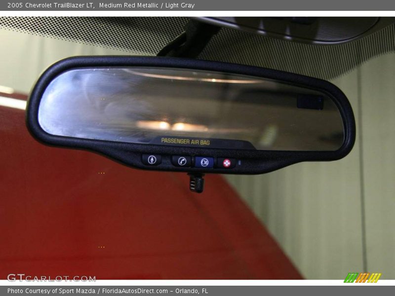 Medium Red Metallic / Light Gray 2005 Chevrolet TrailBlazer LT