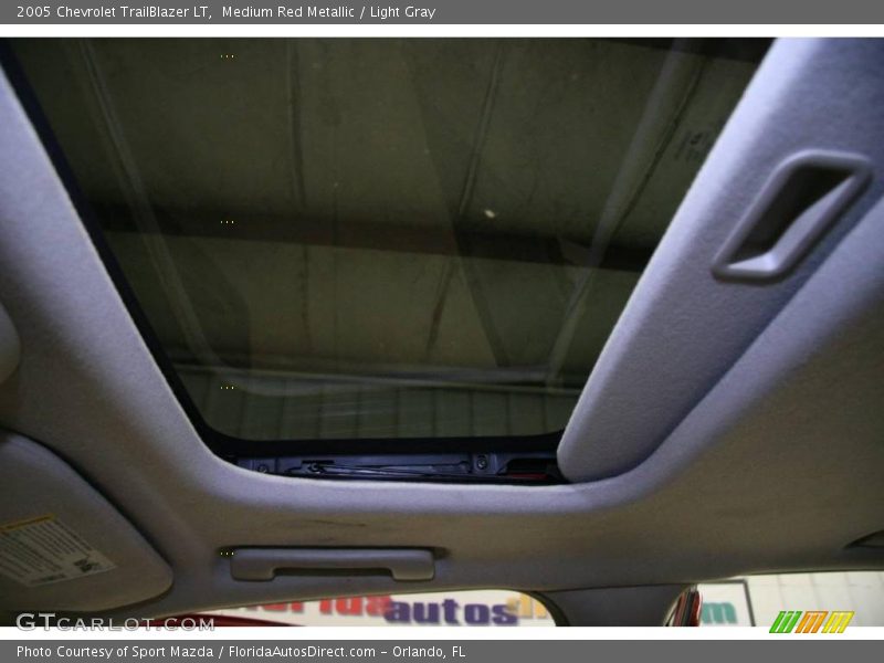 Medium Red Metallic / Light Gray 2005 Chevrolet TrailBlazer LT