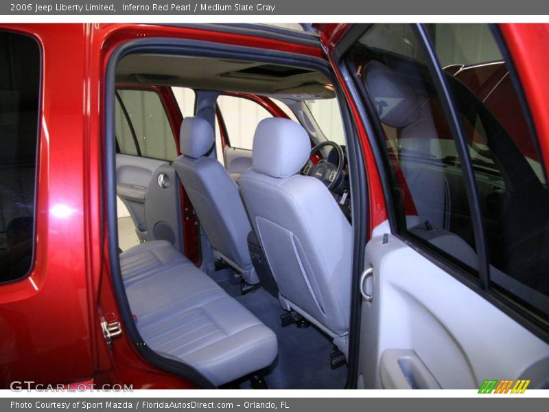 Inferno Red Pearl / Medium Slate Gray 2006 Jeep Liberty Limited