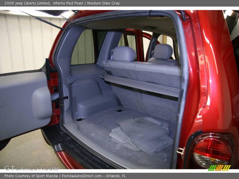 Inferno Red Pearl / Medium Slate Gray 2006 Jeep Liberty Limited