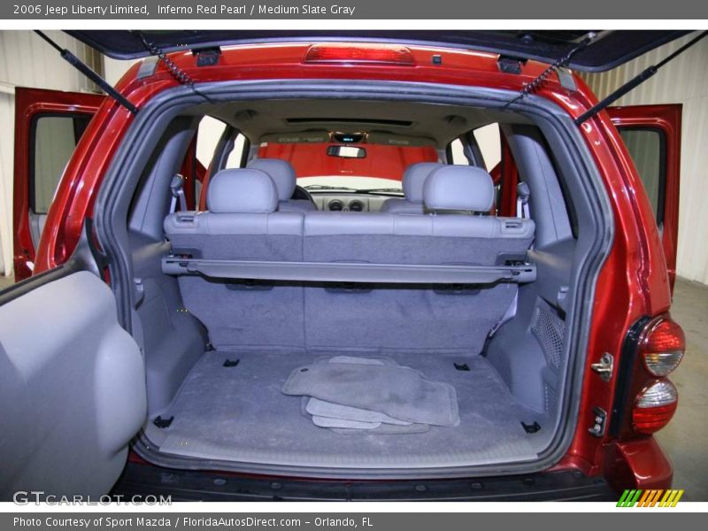 Inferno Red Pearl / Medium Slate Gray 2006 Jeep Liberty Limited