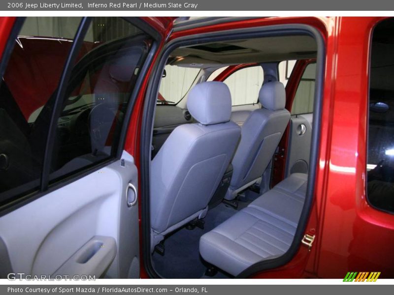 Inferno Red Pearl / Medium Slate Gray 2006 Jeep Liberty Limited