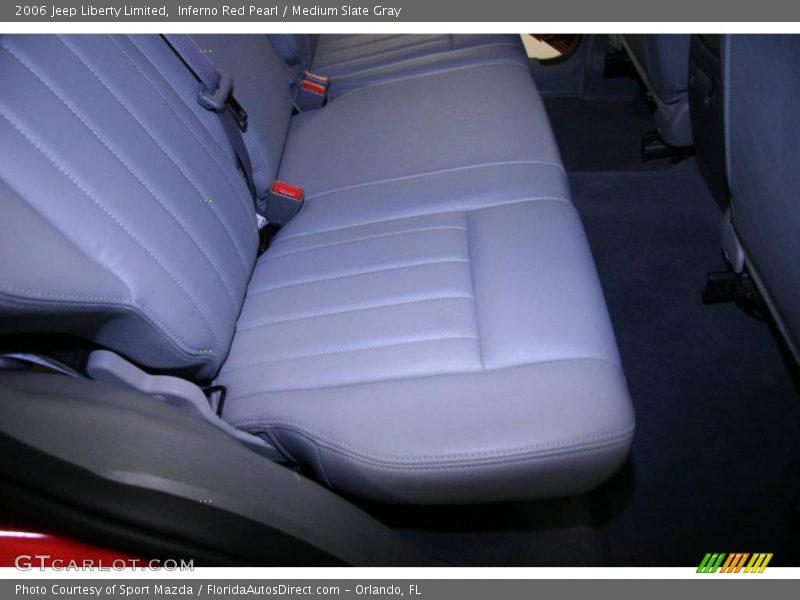 Inferno Red Pearl / Medium Slate Gray 2006 Jeep Liberty Limited