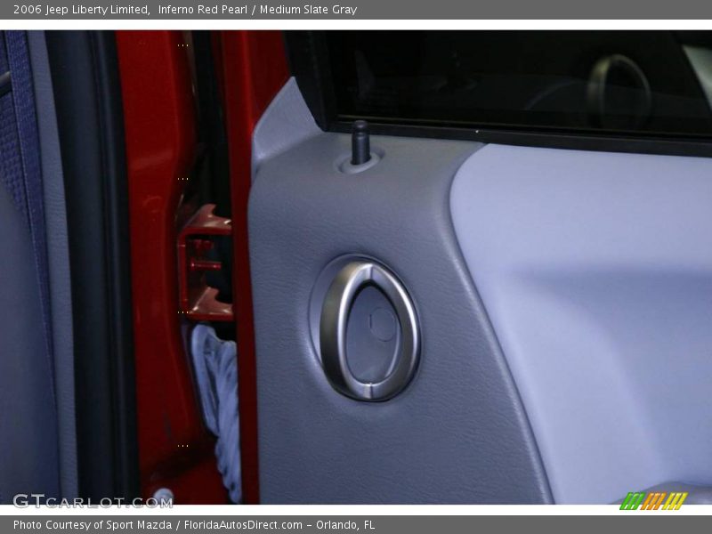 Inferno Red Pearl / Medium Slate Gray 2006 Jeep Liberty Limited