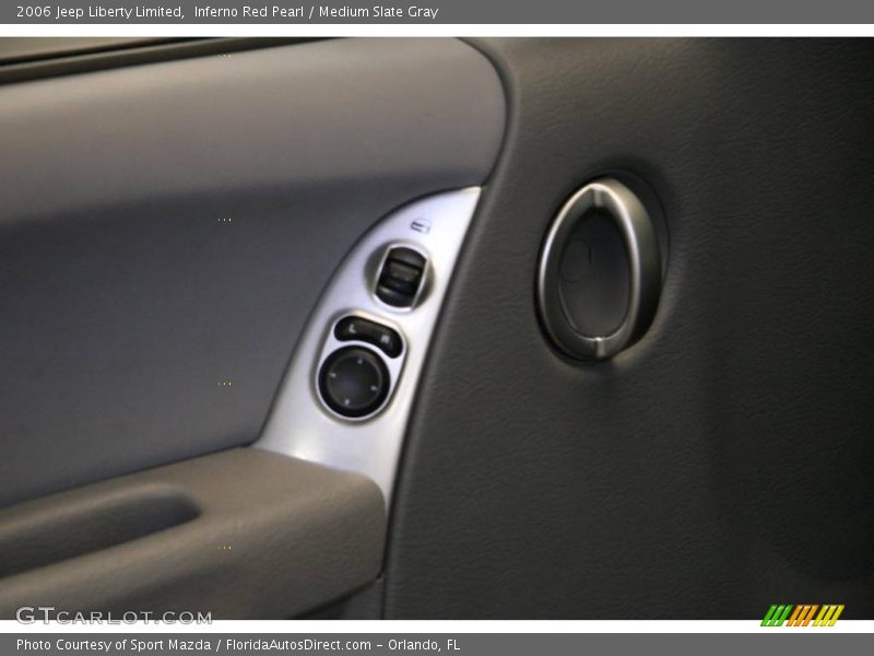 Inferno Red Pearl / Medium Slate Gray 2006 Jeep Liberty Limited