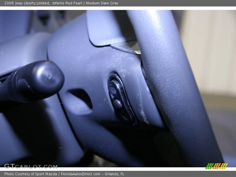 Inferno Red Pearl / Medium Slate Gray 2006 Jeep Liberty Limited