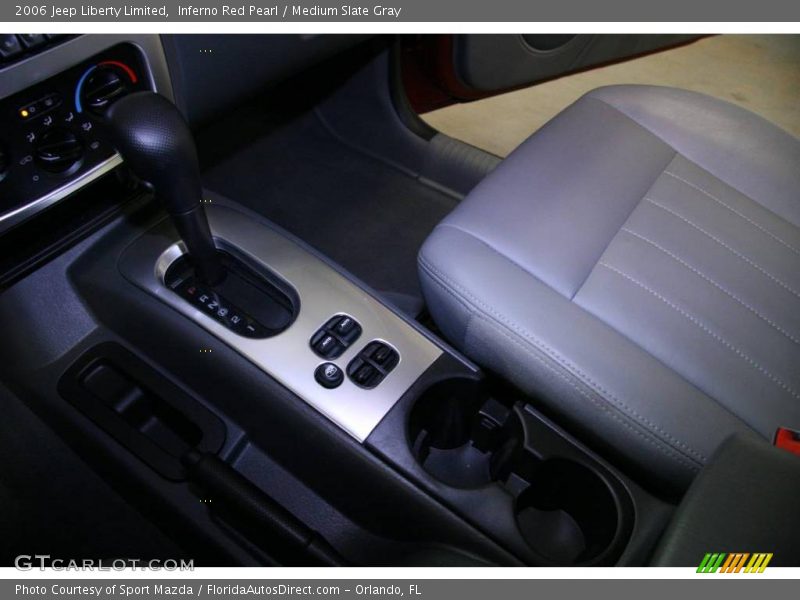 Inferno Red Pearl / Medium Slate Gray 2006 Jeep Liberty Limited