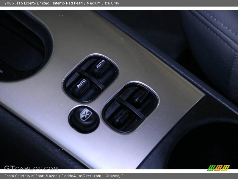 Inferno Red Pearl / Medium Slate Gray 2006 Jeep Liberty Limited