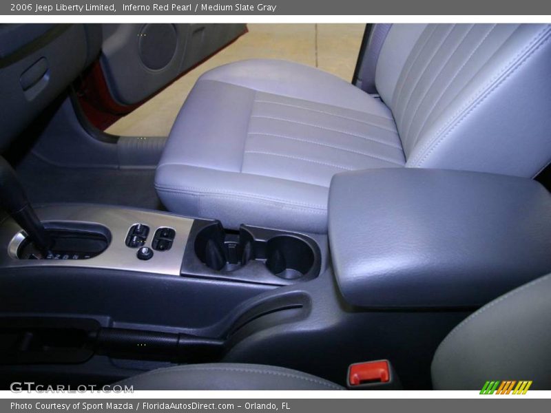 Inferno Red Pearl / Medium Slate Gray 2006 Jeep Liberty Limited