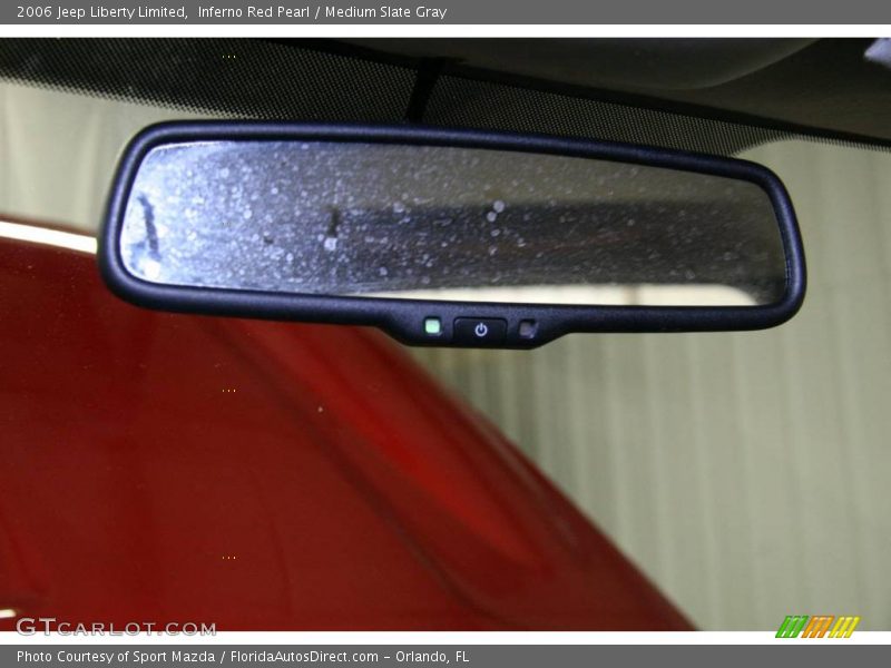 Inferno Red Pearl / Medium Slate Gray 2006 Jeep Liberty Limited