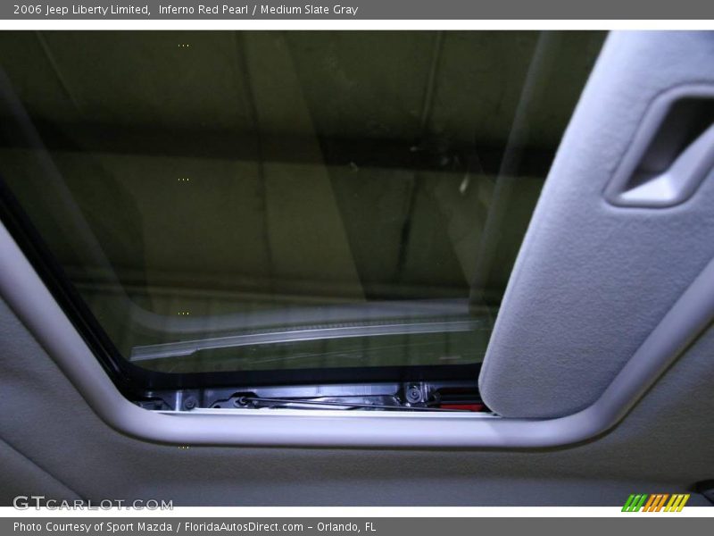 Inferno Red Pearl / Medium Slate Gray 2006 Jeep Liberty Limited
