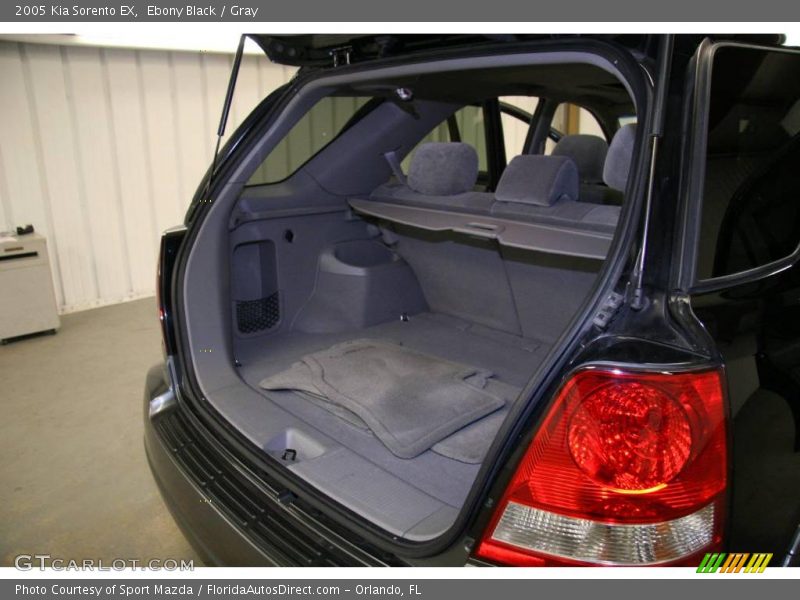 Ebony Black / Gray 2005 Kia Sorento EX