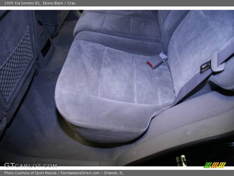 Ebony Black / Gray 2005 Kia Sorento EX