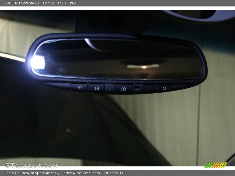 Ebony Black / Gray 2005 Kia Sorento EX