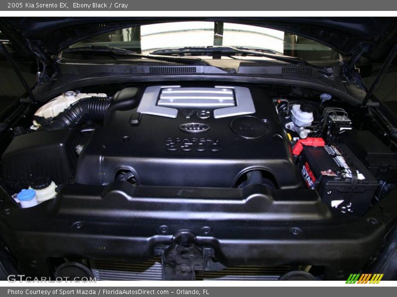Ebony Black / Gray 2005 Kia Sorento EX