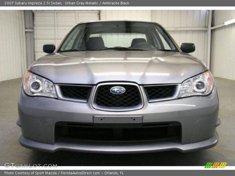 Urban Gray Metallic / Anthracite Black 2007 Subaru Impreza 2.5i Sedan