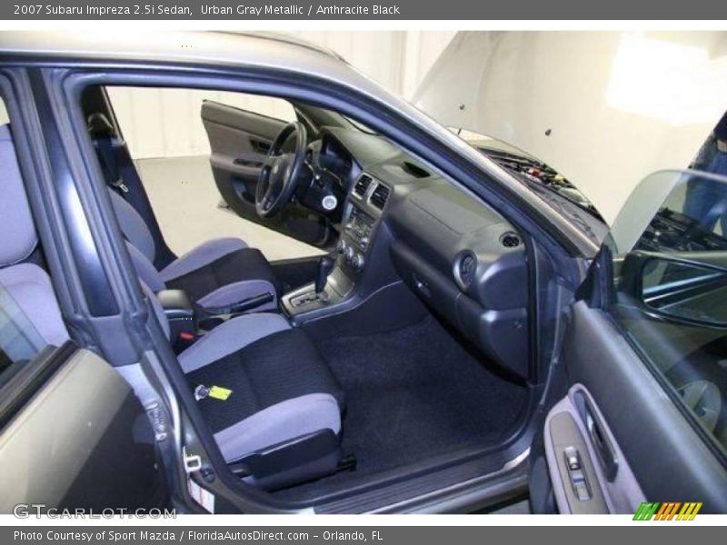 Urban Gray Metallic / Anthracite Black 2007 Subaru Impreza 2.5i Sedan