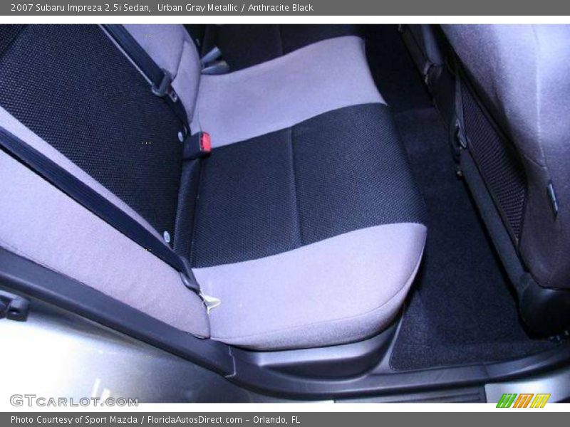 Urban Gray Metallic / Anthracite Black 2007 Subaru Impreza 2.5i Sedan