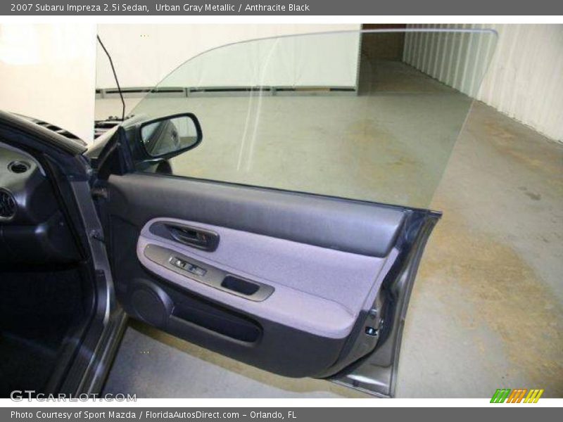 Urban Gray Metallic / Anthracite Black 2007 Subaru Impreza 2.5i Sedan