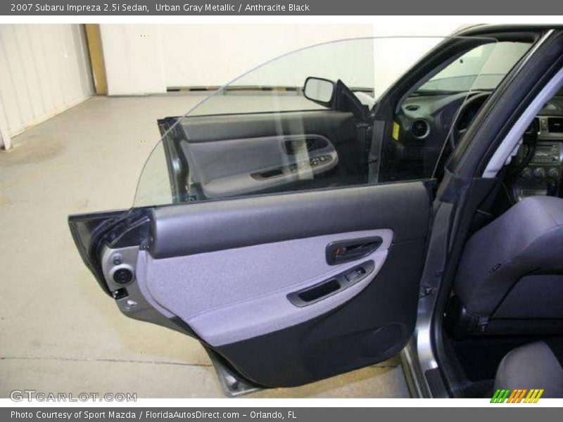 Urban Gray Metallic / Anthracite Black 2007 Subaru Impreza 2.5i Sedan