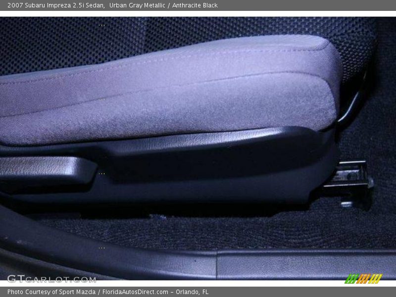 Urban Gray Metallic / Anthracite Black 2007 Subaru Impreza 2.5i Sedan