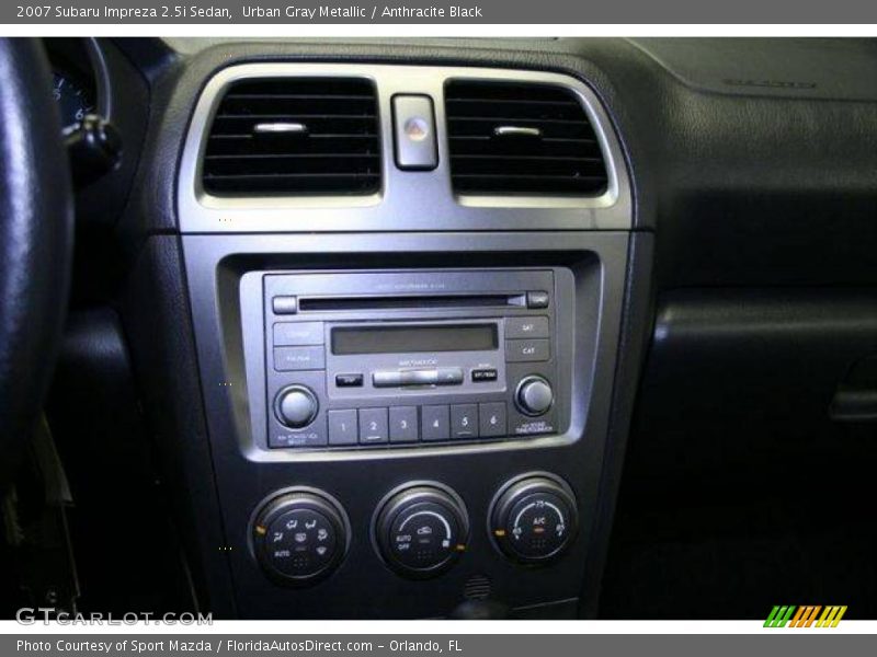 Urban Gray Metallic / Anthracite Black 2007 Subaru Impreza 2.5i Sedan