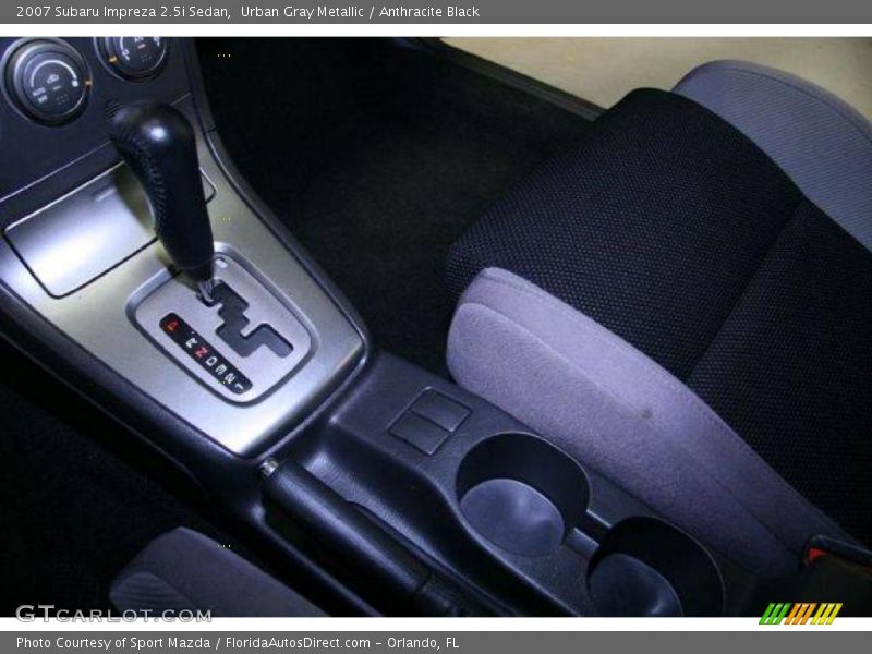 Urban Gray Metallic / Anthracite Black 2007 Subaru Impreza 2.5i Sedan