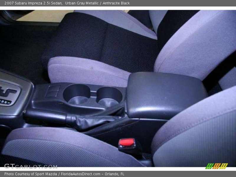 Urban Gray Metallic / Anthracite Black 2007 Subaru Impreza 2.5i Sedan