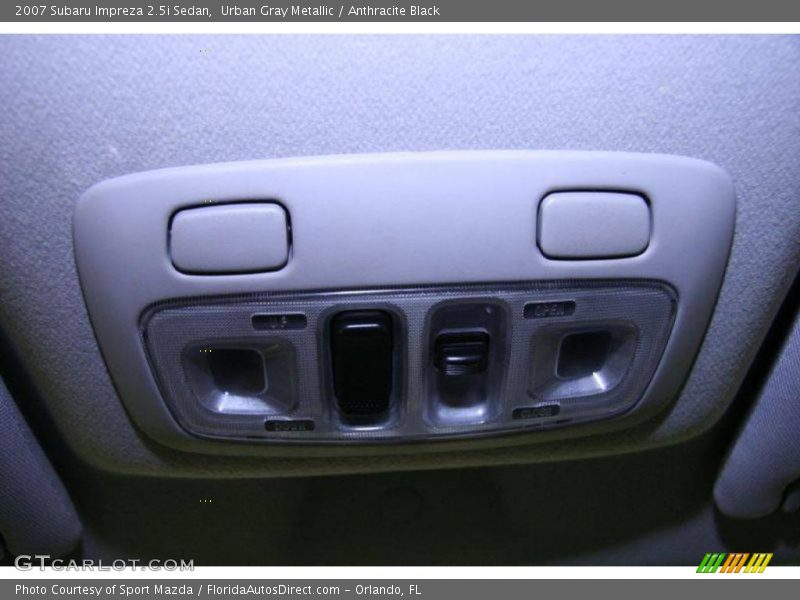 Urban Gray Metallic / Anthracite Black 2007 Subaru Impreza 2.5i Sedan