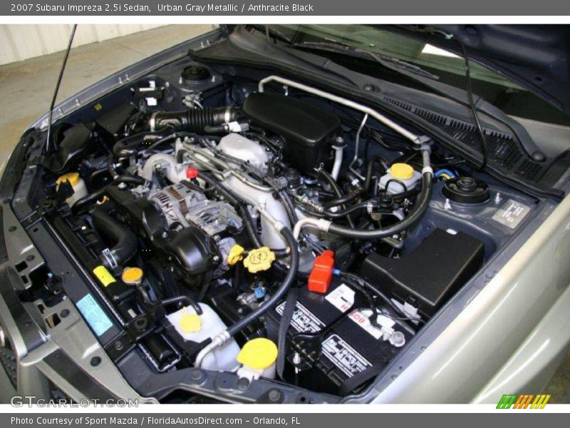 Urban Gray Metallic / Anthracite Black 2007 Subaru Impreza 2.5i Sedan